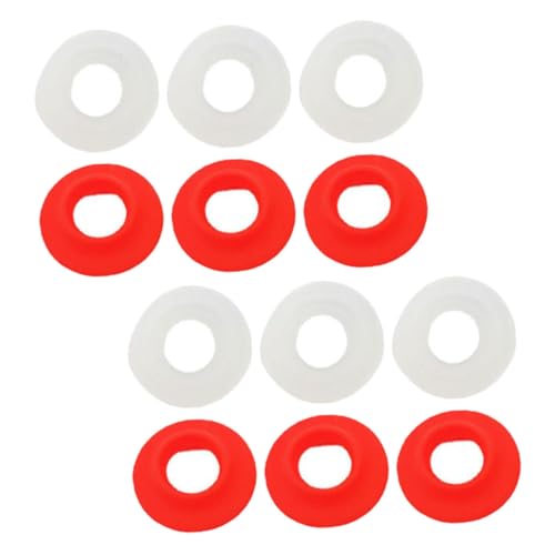 OFFSCH 12 Pack Swing Bottle Gaskets Leakproof Seal for Swing Top Bottles Beer Bottles Gasket Replacement Plastic Material Easy Installati