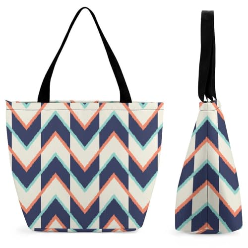Sac à main géométrie pour femme : grand sac à bandoulière de voyage 32cm