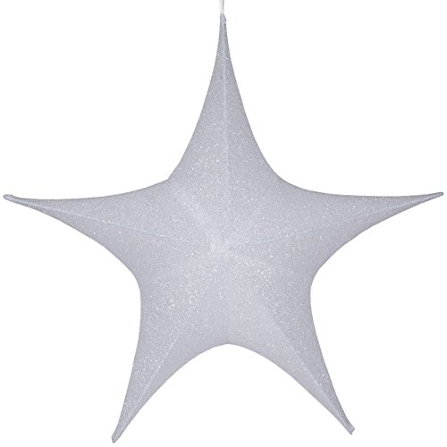 Red Sleigh Hanging Star Decoration, Christmas...