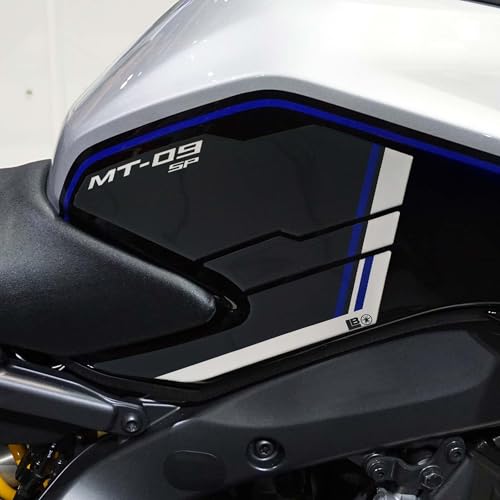 Autocollants 3D Moto Protection Résine Réservoir Latéraux MT-09 2025
