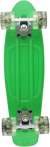 Miniatura 3 de Meketec Skateboards Mini Cruiser - Patineta (56 cm), diseño retro para niños chicos jóvenes principiantes