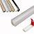 Wall Trim Molding,Self-Adhesive Quarter Round Molding 16.4ft Flexible Resin Caulk and Strips Floor Edges and Tile Edge, Waterproof Caulk Strip for Ceiling, Countertop, Cabinate(Light Grey)