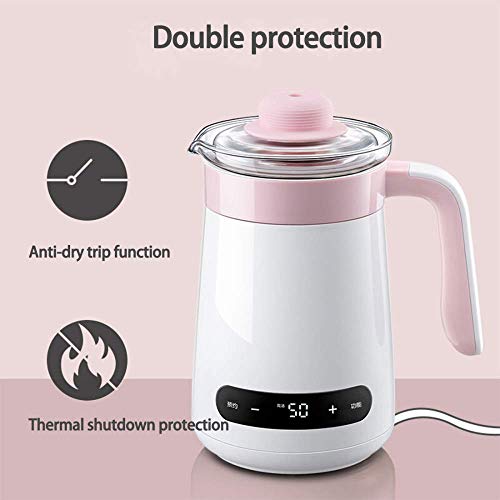 Wasserkocher 0.4L Glas Tee - Kessel mit Variable Presets , One - Touch - Tee - Maschine , Auto - Shut Off & Trockengehschutz , freier , 100W Tragbare – Bild 3