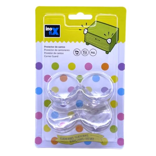 Inofix Transparent Eye Protector (Blister 4 Unit), Neutral, 4 uds
