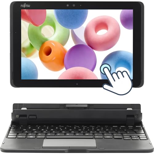 Fujitsu Tablet Stylistic Q508 Touchscreen Laptop, 10.1in FHD Windows 11 Tablet, Intel Atom x5-Z8550 Processor, 4GB RAM, 64GB SSD, English & Japanese Keyboard (Renewed)