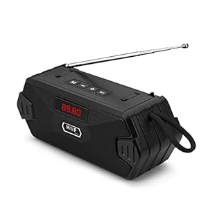 Wireless Radio for Emergency,Blue-tooth Speaker – Weather Alert Portable Radio, Portable Noaa Radio for Outdoor Camping & Hiking B/a