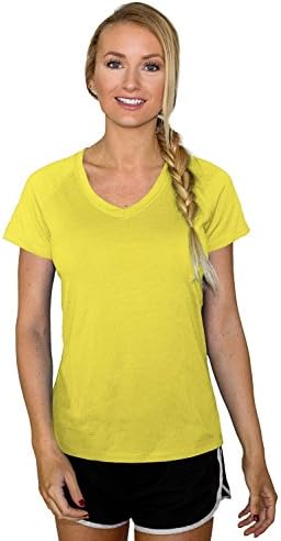 Woolx Womens Mia Lightweight Moisutre Wicking Merino Wool T Shirt That Repels Odor, Lush, X-Small