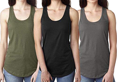 Epic MMA Gear Fitness Tank Top, Workout Tanks, Racerback Bundle of 3