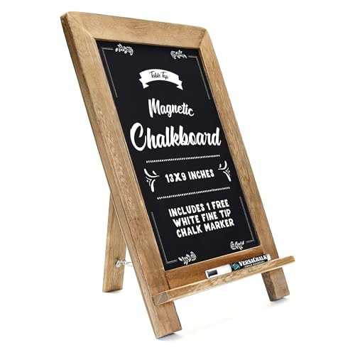 VersaChalk Kickstand Tabletop Chalkboard - 13"x19"
