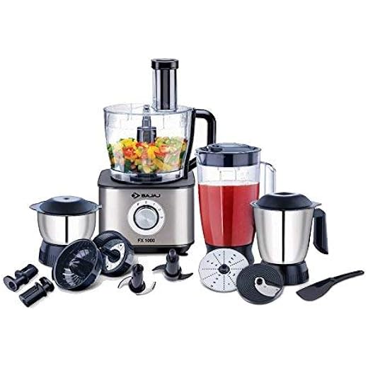 Bajaj FX-1000 Food Processor 1000 Watts
