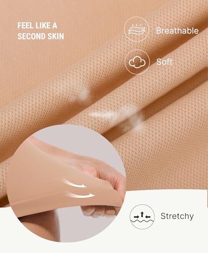 Image of FeelinGirl Womens Tank Top Shapewear Tummy Control Tops Slimming Cami Tank Seamless Compression V Neck Camisole