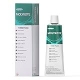 Molykote 1000 Paste 100G, Solid Lubricant Paste for Bolted Metal Joints Anti Seize Thread Connection Fastener Resistant to high temperatures and pressures Chemical Resistance no Lead Nickel Free