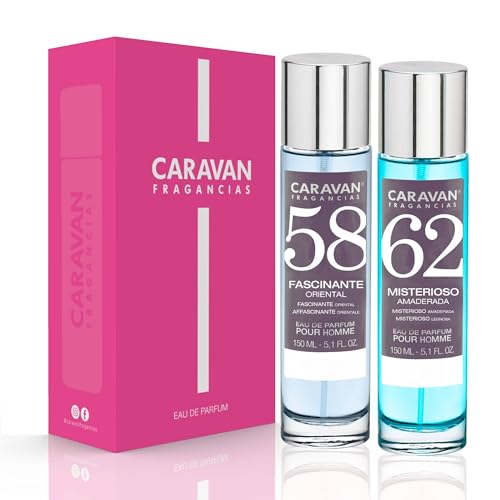 CARAVAN FRAGANCIAS - CAJA DE REGALO con 2 Perfumes: Nº58 y Nº62...
