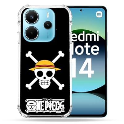 Cokitec - Carcasa Reforzada para Xiaomi Redmi Note 14 4G Manga One Piece | Ya disponible en tu tienda friki favorita! En mundofriki.es!