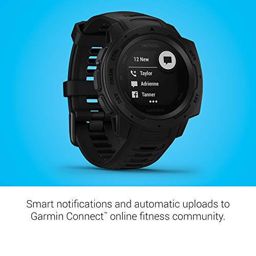 Garmin Instinct Solar Tactical, Rugged Outdoor Smartwatch with Solar Charging Capabilities and Tactical Features, Built… - Image 7