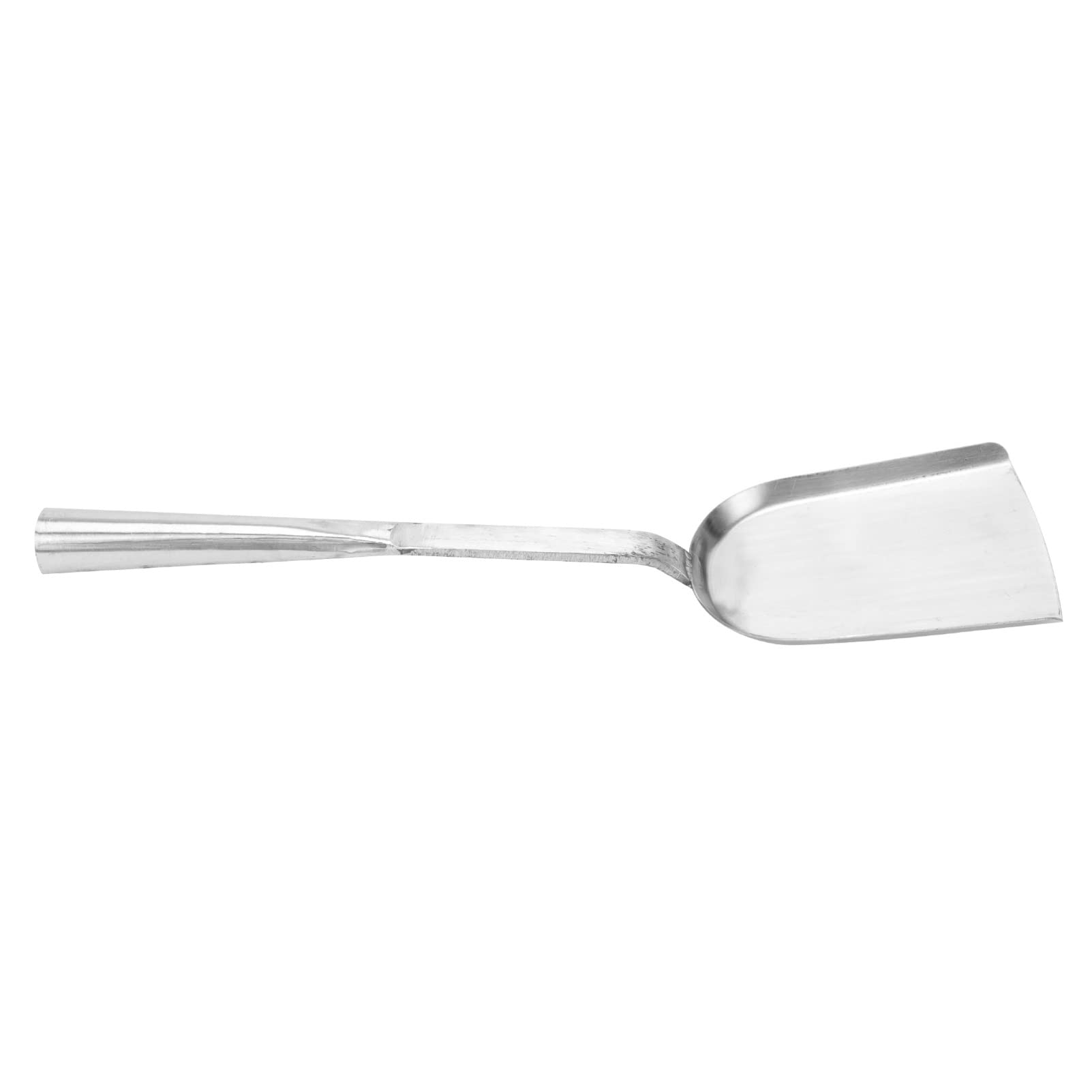 Kohlenschaufel 1 Stück aus Chromstahl, Silber, für Bbq