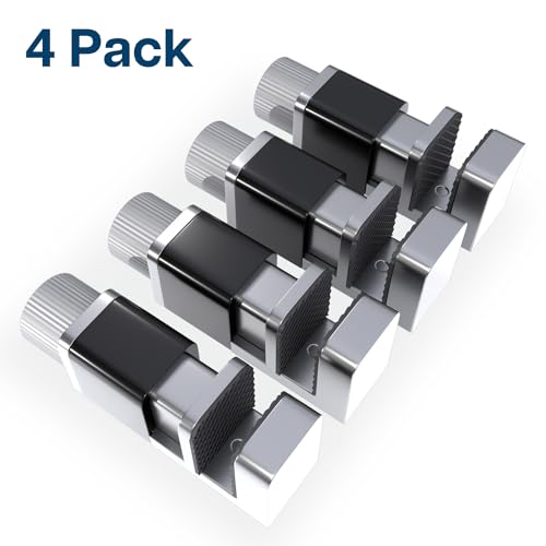 MMOBIEL Juego de 4 pinzas de metal ajustables para reparación de pantalla LCD, para smartphone, ordenador, portátil, tableta, libro electrónico - imagen 2