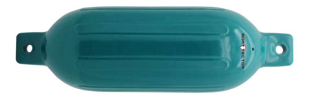 Extreme Max 3006.7638.1 BoatTector nadmuchiwany błotnik wartość 4-pak - 16,5 cm x 56 cm, turkusowy