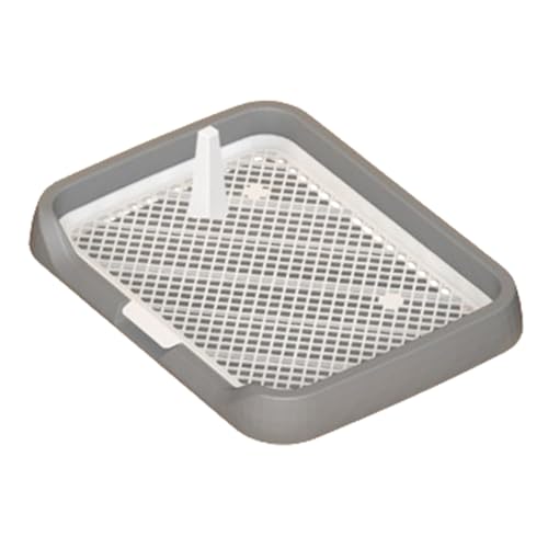 Inodoro para Perros de Interior con césped Artificial - Inodoro para Perros de Altura Regulable para Balcones Apartamentos | Robusto tapete para orinar de Entrenamiento para IR al baño par