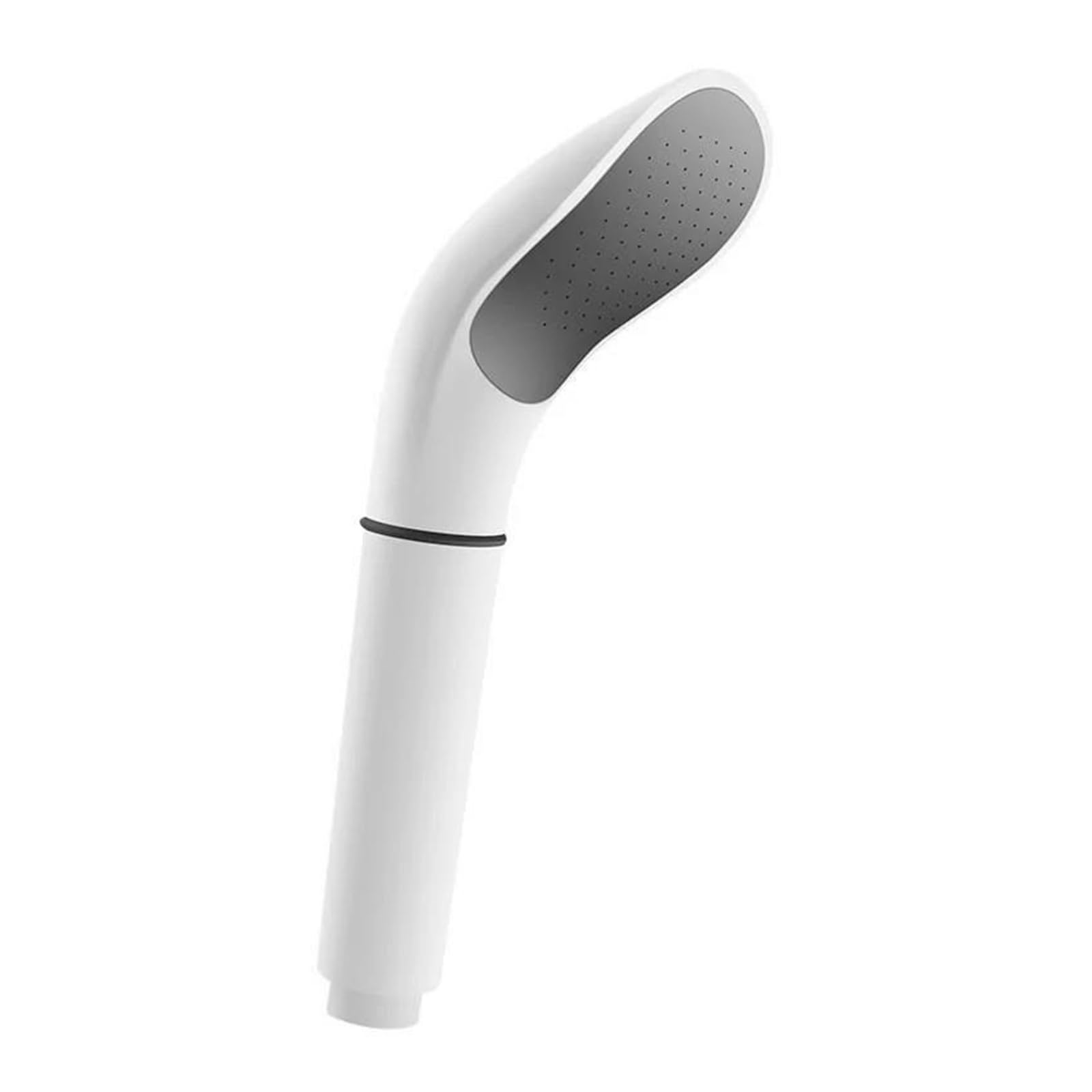 Soffione doccia a pioggia a pressione, soffione doccia bianco, ugello filtro per risparmio idrico, alta pressione, risparmio idrico(WHITE)