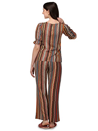 Image of SHOPPING QUEEN Women's Rayon Co ords Set