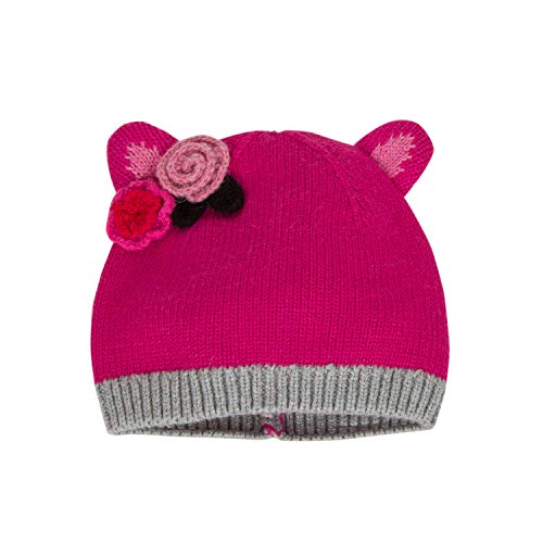 Catimini Bonnet Pour, Gorro de Punto Bebé-Niñas, Rosa (Fuchsia 35), Medium (Talla del Fabricante: 46CM)