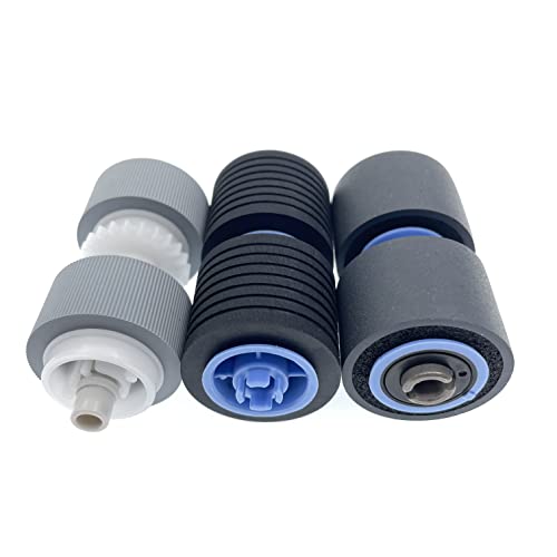 OKLILI 3601C002 8262B001 Kit de rodillo de intercambio de escáner compatible con Canon DR-G1100 DR-G1130 DR-G2090 DR-G2110 DR-G2140 ⭐