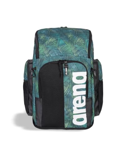 Image of ARENA Spiky III Backpack 45 Swimming Athlete Sports Gym Rucksack Large Training Gear Equipment Swim Bag for Men and Women, 45 Liters, Team Energy Green