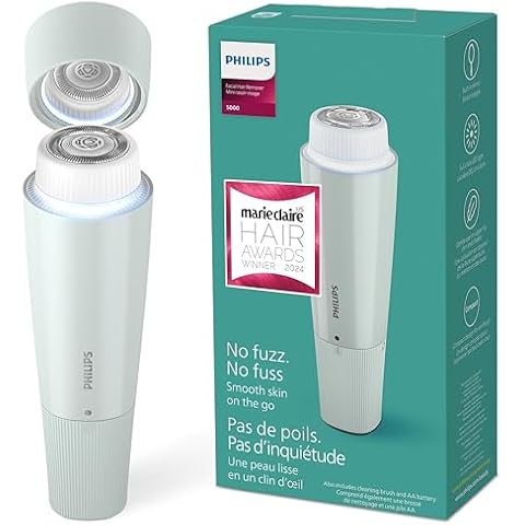 Philips Beauty Series 5000 Electric Facial Hair Remover for Women Cover