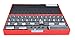 Accusize Industrial Tools 36 Pc Steel Spacer Block Set in Fitted Case, 3604-7001