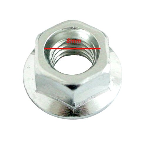 JRL Tuercas de tornillo de cubierta lateral para motosierra Husqvarna y Jonsered, 10 unidades