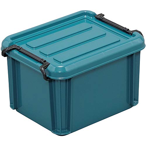 アイリスオーヤマ バックル コンテナ 2.3L BL-2.3 ブルーグリーン