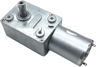 ELLANA Turbine Speed GY370 Rotating Dc Gate Motor, 12v Dc Geared Motor, JHigh Torque selfâ€‘Locking Motor Worm controllable (Color : 12V, Size : 40rpm)