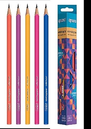 Apsara Pencils Pack Of 10 Pencil Gsm Dumanhill Registered Listing Apsara Wonder Grip Triangle Pencil Amazon In Home Kitchen