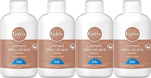 Gifrer Liniment Oléocalcaire 500ml Lot de 4