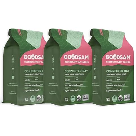 GoodSAM Organic Dark Roast Coffee 3-Pack Cover