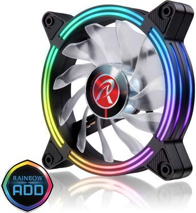RAIJINTEK SKLERA 12 RBW ADD - 1PC 120MM RGB CASE FAN (Addressable LED)