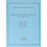 Alphonse Leduc ウィットナー ガロワ=モンブラン : 6つの練習曲 サクソフォンとピアノのための (サクソフォン、ピアノ) ルデュック出版