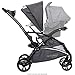 Baby Trend 5-in-1 Kids Shopper and Travel Stroller with Canopy Visor, Storage Basket and 2 Cup Holders, Sit N' Stand, Magnolia - Collapsible Infant and Toddler Stroller and Car Seat Combo System