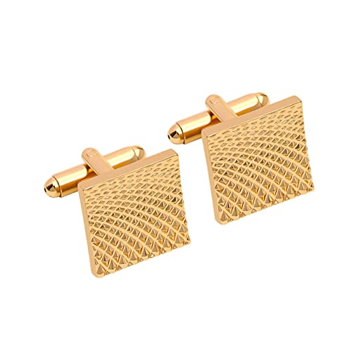 Gemelos para traje y camisa de ceremonia con acabado pulido elegante