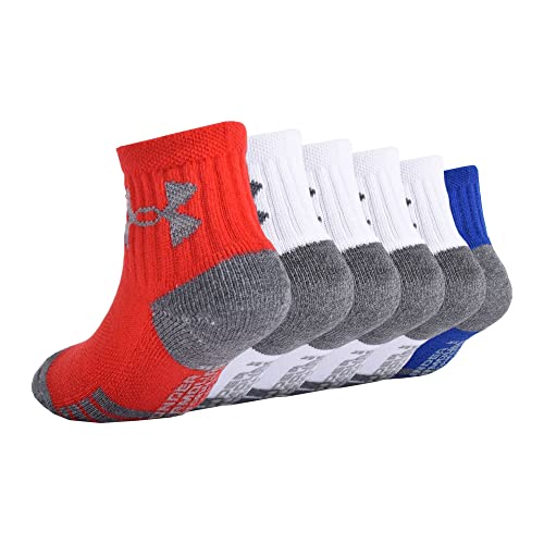 Image of Under Armour boys Multi Pack Quarter Sock