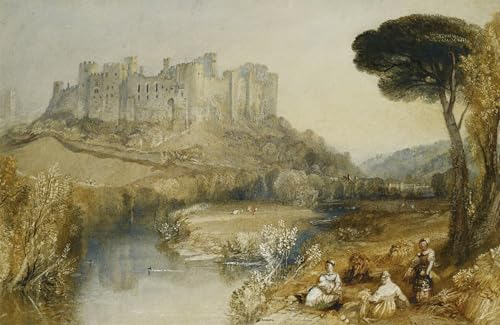 Affiche château de Ludlow de Turner poster graffiti 60x90cm