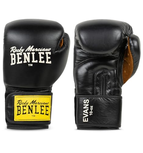 BENLEE Rocky Marciano Boxhandschuhe Evans, Black, 12 oz, 199117