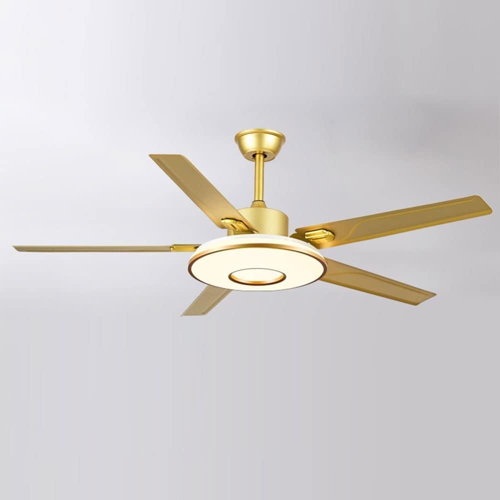 Ventilateur de plafond avec éclairage économe en énergie au design minimaliste