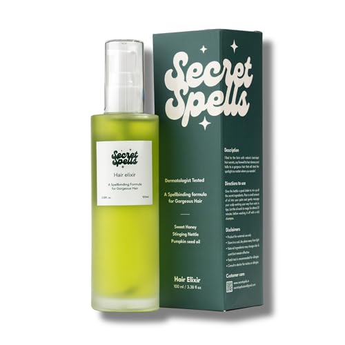 Ayurvedic Hair Oil for Hair Growth & Dandruff Control | Anti Greying Herbal Hair Oil with Rosemary, Pumpkin Seed, Nettle, Honey | Non-Sticky & Natural for Men & Women