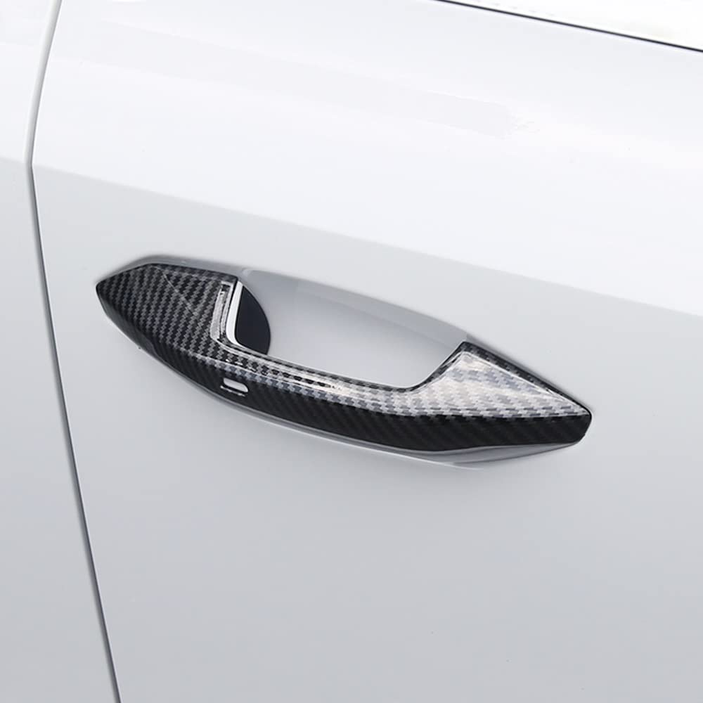 Coperchio Maniglia Interna Auto KIMISS In ABS – Guida Decorativa Per Renault (1995-2007) – Colore Nero