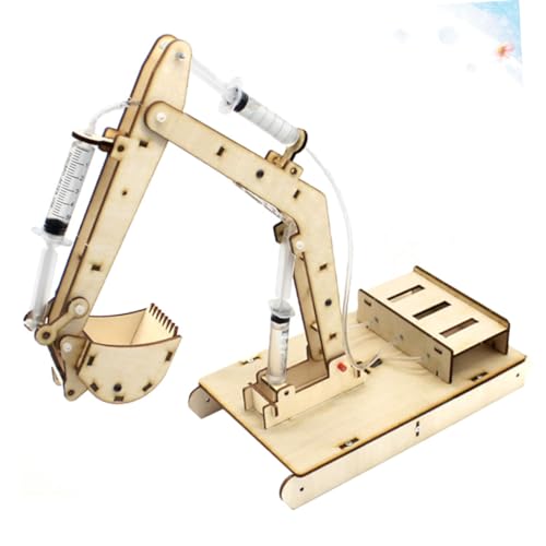 ERINGOGO Brinquedos Infantis Brinquedos Infantis Escavadeira De Madeira Brinquedos Escavadeira Model