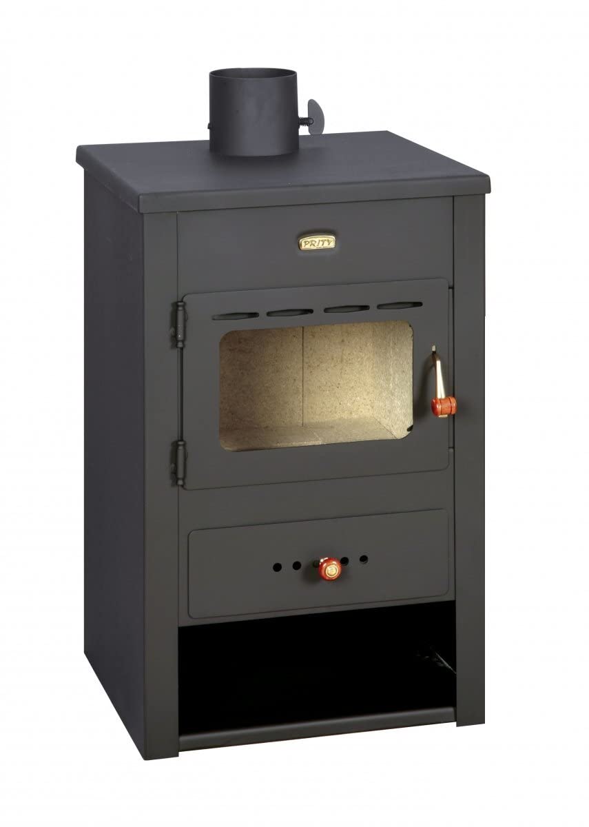 Prity K12 Poêle à bois et céramique 10 kW