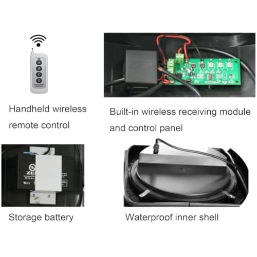 Lampa kontrolna ruchu słonecznego, 300 mm, czerwony krzyż, zielona strzałka z pilotem zdalnego sterowania, przemysłowe światło ostrzegawcze, panel słoneczny z kontrolerem/sekwencerem