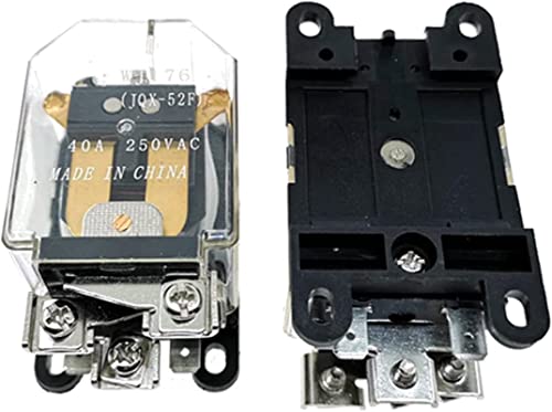 Relais WJ176 JQX-52F 40A pour automatiser un chauffage électrique exigeant